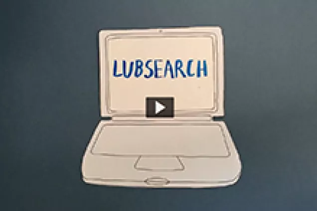 LUBsearch-filmen. Illustration. 